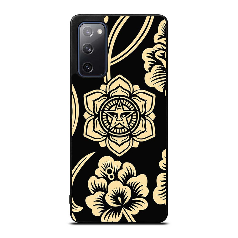 OBEY CLOTHING FLORAL LOGO Samsung Galaxy S20 FE Case Cover