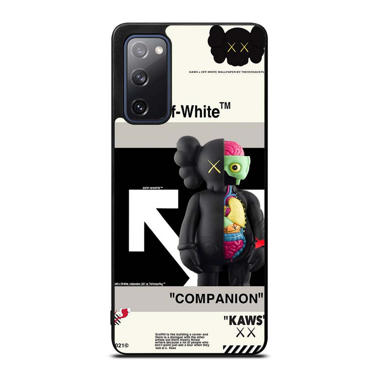 OFF WHITE KAWS COMPANION Samsung Galaxy S20 FE Case Cover