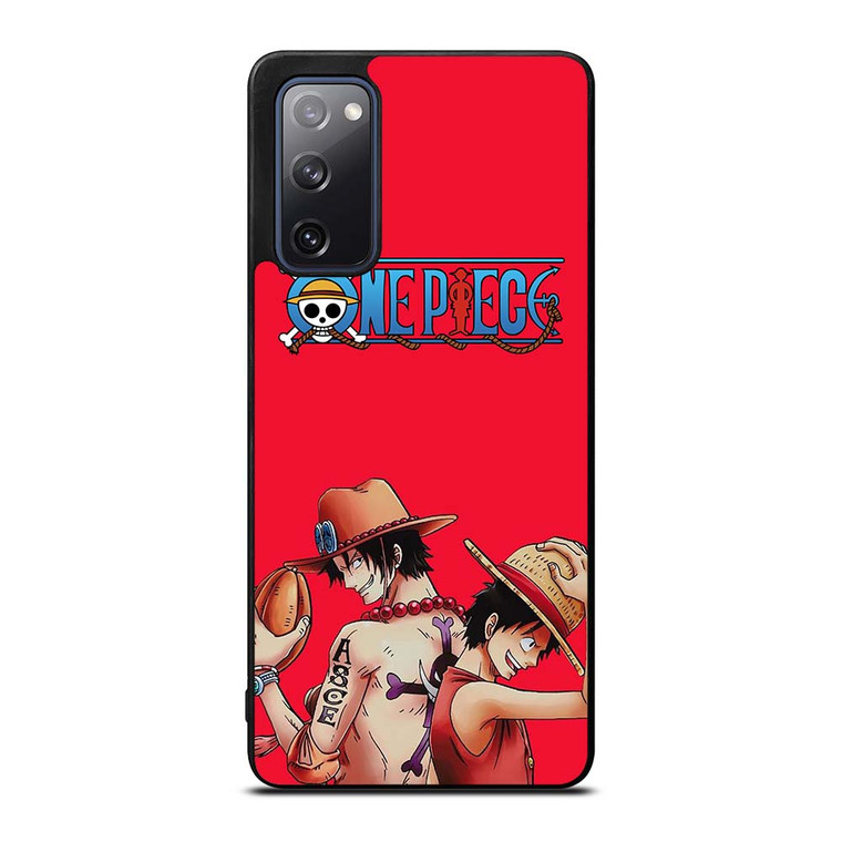 ONE PIECE LUFFY AND ACE Samsung Galaxy S20 FE Case Cover