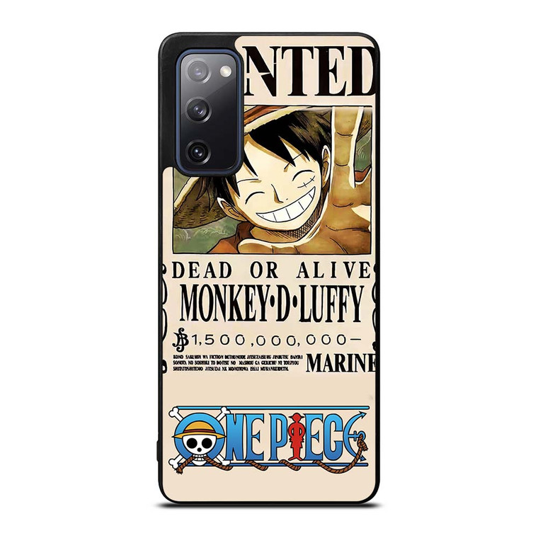 ONE PIECE LUFFY WANTED Samsung Galaxy S20 FE Case Cover