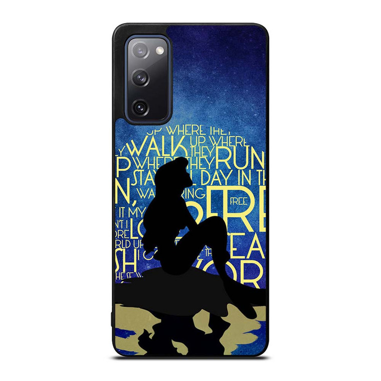 PART OF YOUR WORLD ARIEL LITTLE MERMAID Samsung Galaxy S20 FE Case Cover