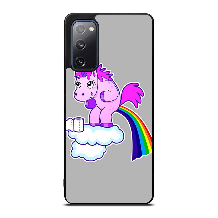 POOPING RAINBOW UNICORN Samsung Galaxy S20 FE Case Cover