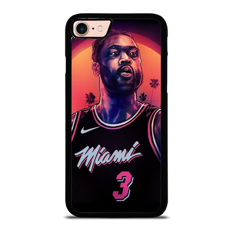 MIAMI HEAT DWYANE WADE 3 NBA iPhone 7 / 8 Case Cover
