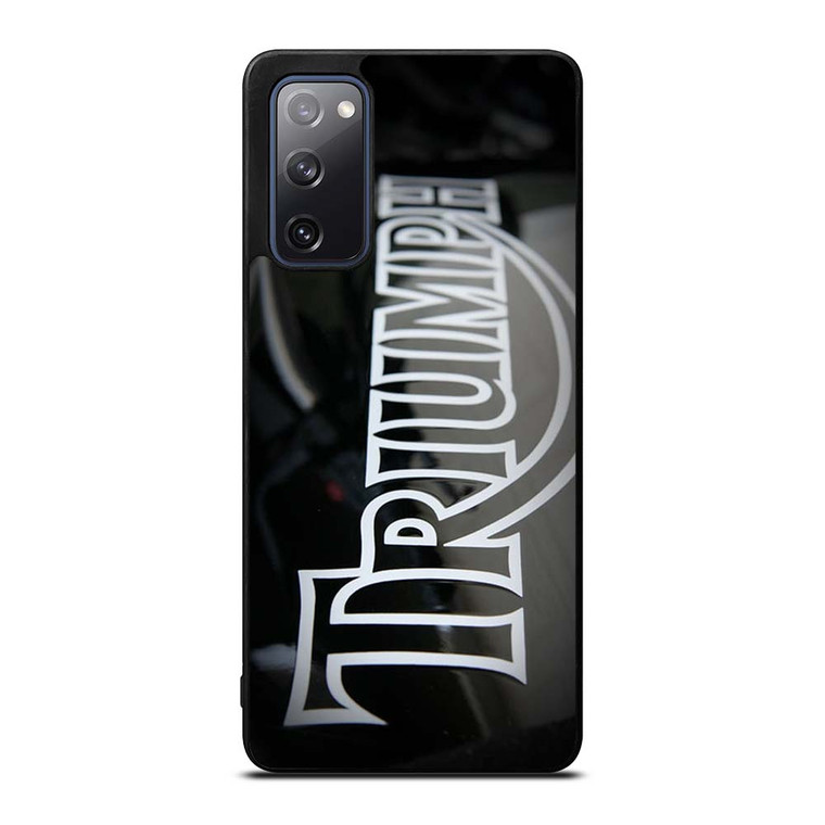 TRIUMPH MOTORCYCLE EMBLEM Samsung Galaxy S20 FE Case Cover