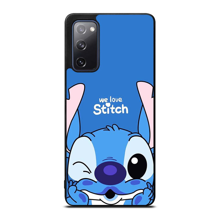 WE LOVE STITCH AND LILO CARTOON Samsung Galaxy S20 FE Case Cover