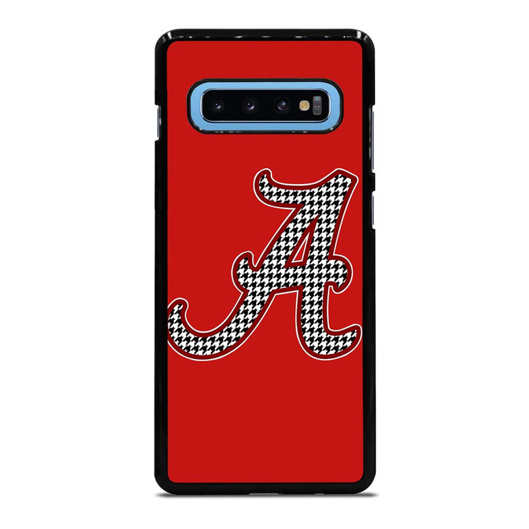 ALABAMA CRIMSON TIDE HOUNDSTOOTH ICON Samsung Galaxy S10 Plus Case Cover