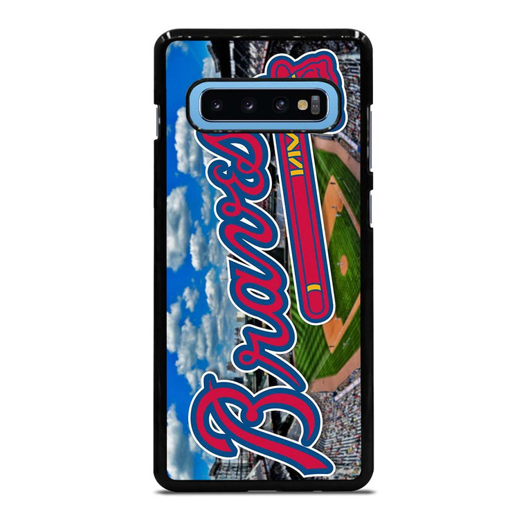 ATLANTA BRAVES BASEBALL LOGO 2 Samsung Galaxy S10 Plus Case Cover