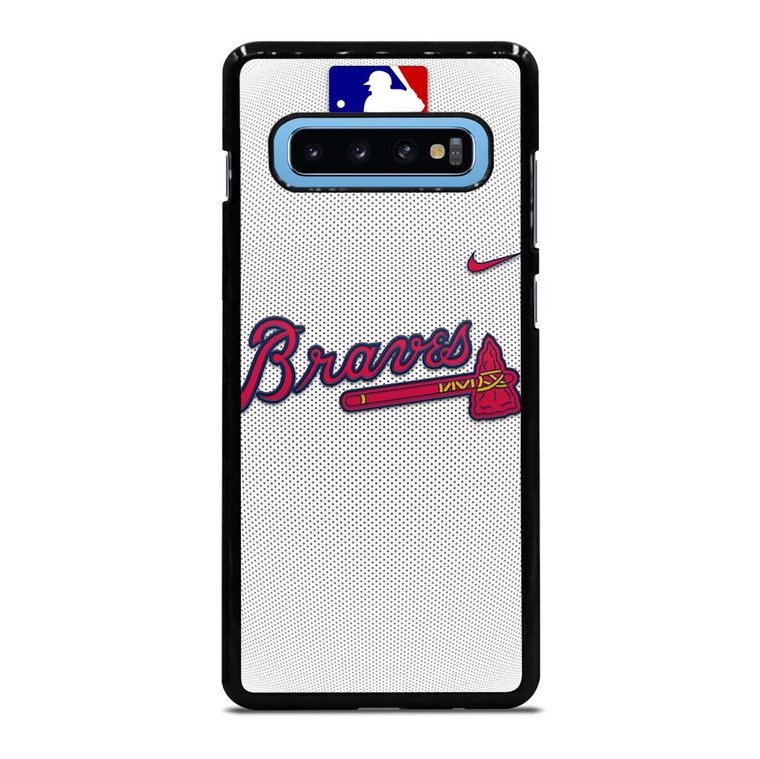 ATLANTA BRAVES ICON MLB BASEBALL TEAM LOGO Samsung Galaxy S10 Plus Case Cover