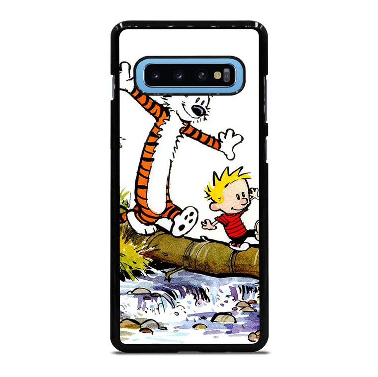CALVIN AND HOBBES CARTOON Samsung Galaxy S10 Plus Case Cover