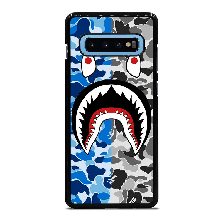 CAMO BAPE SHARK Samsung Galaxy S10 Plus Case Cover