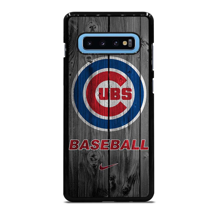 CHICAGO CUBS WOODEN LOGO Samsung Galaxy S10 Plus Case Cover