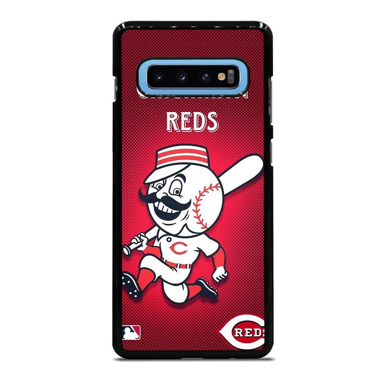 CINCINNATI REDS LOGO MLB BASEBALL TEAM MASCOT Samsung Galaxy S10 Plus Case Cover