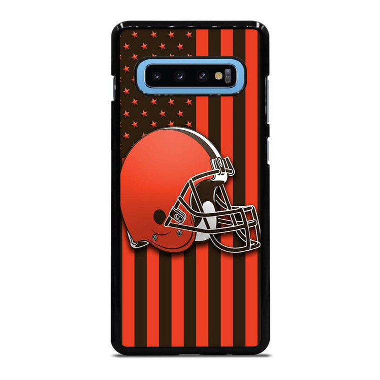CLEVELAND BROWNS FLAG Samsung Galaxy S10 Plus Case Cover
