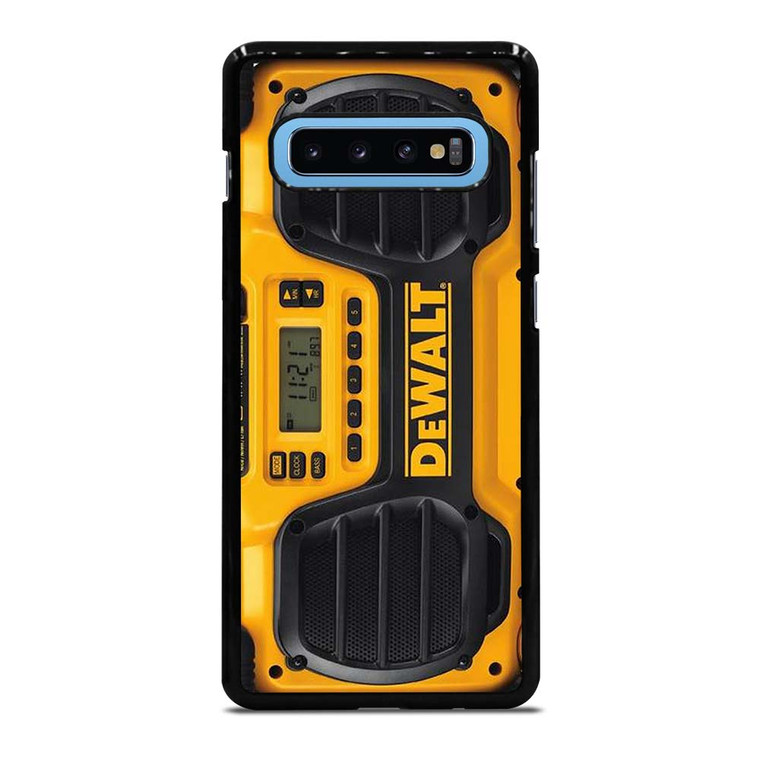 DEWALT JOBSITE RADIO Samsung Galaxy S10 Plus Case Cover