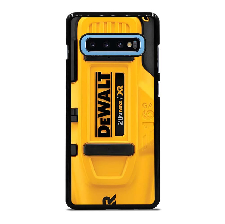 DEWALT TOOL LOGO COIL NAILER Samsung Galaxy S10 Plus Case Cover