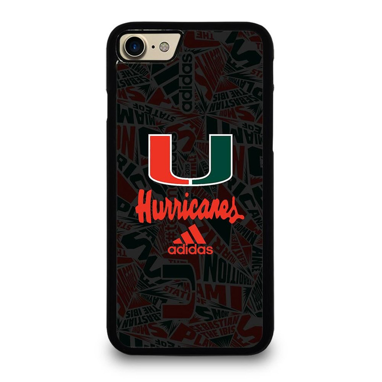 MIAMI HURRICANES UM ADIDAS iPhone 7 / 8 Case Cover