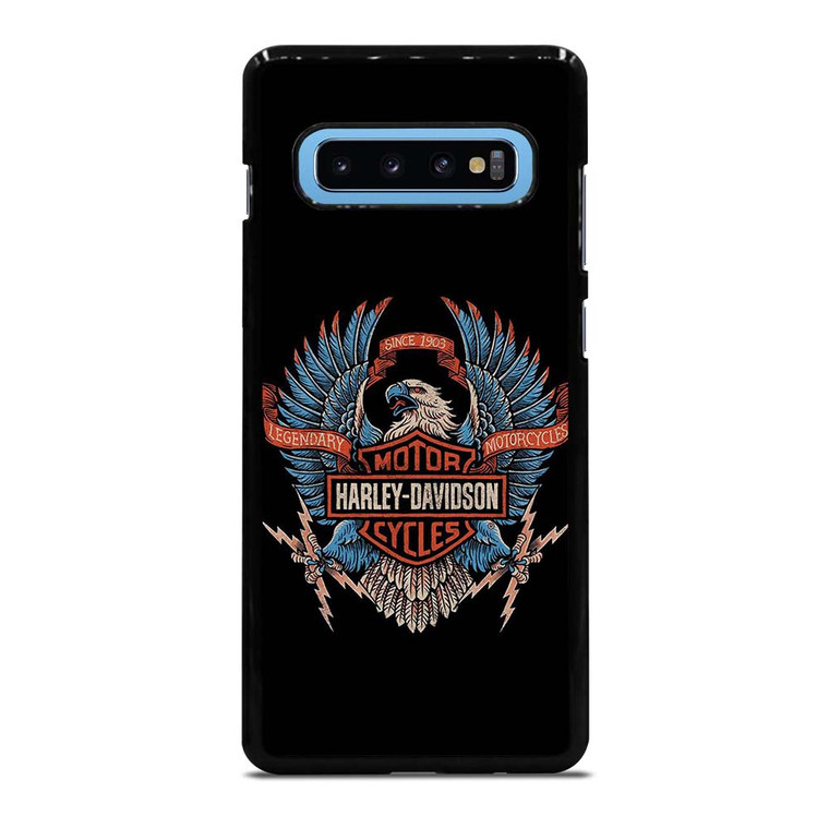 HARLEY DAVIDSON LEGENDARY MOTORCYCLES LOGO EAGLE Samsung Galaxy S10 Plus Case Cover