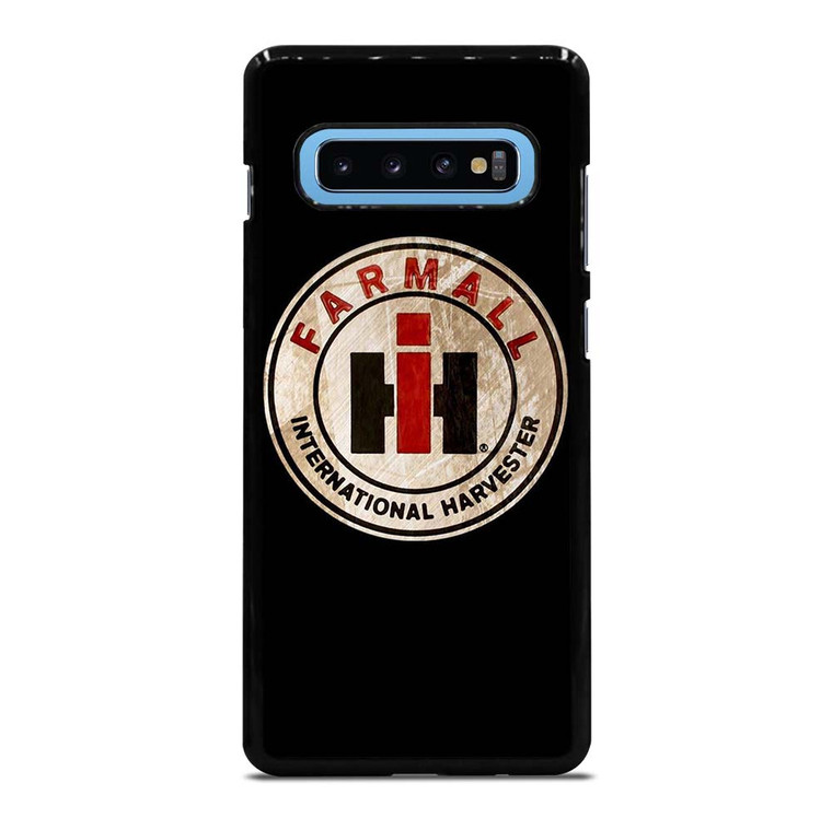 IH INTERNATIONAL HARVESTER FARMALL LOGO TRACTOR EMBLEM Samsung Galaxy S10 Plus Case Cover