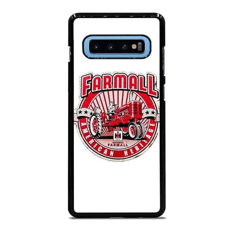 IH INTERNATIONAL HARVESTER FARMALL TRACTOR LOGO AMREICAN HERITAGE Samsung Galaxy S10 Plus Case Cover