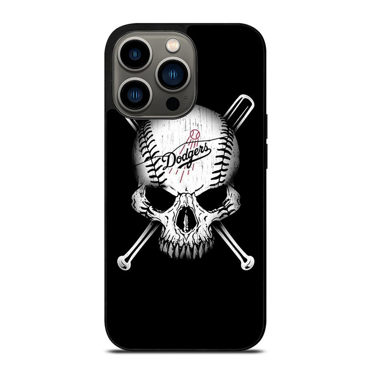 LOS ANGELES DODGERS SKULL iPhone 13 Pro Case Cover