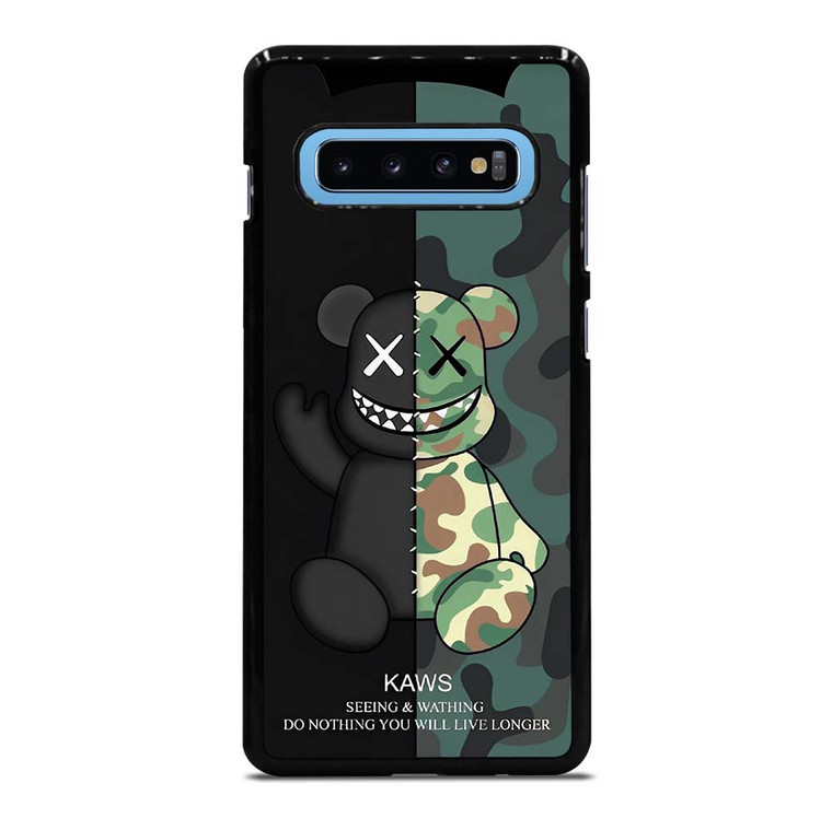 KAWS CAMO SEEING AND WATHING Samsung Galaxy S10 Plus Case Cover