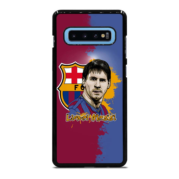 LIONEL MESSI BARCELONA ART Samsung Galaxy S10 Plus Case Cover