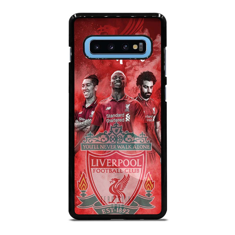 LIVERPOOL FC TRIO FIRMINO MANE SALAH Samsung Galaxy S10 Plus Case Cover