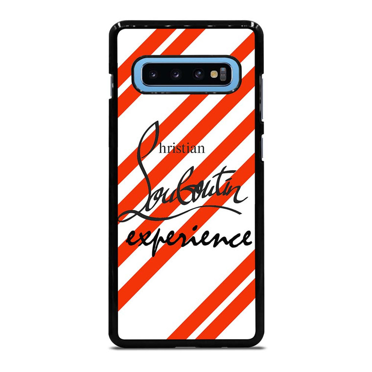 LOUBOUTIN STRIPE LOGO Samsung Galaxy S10 Plus Case Cover