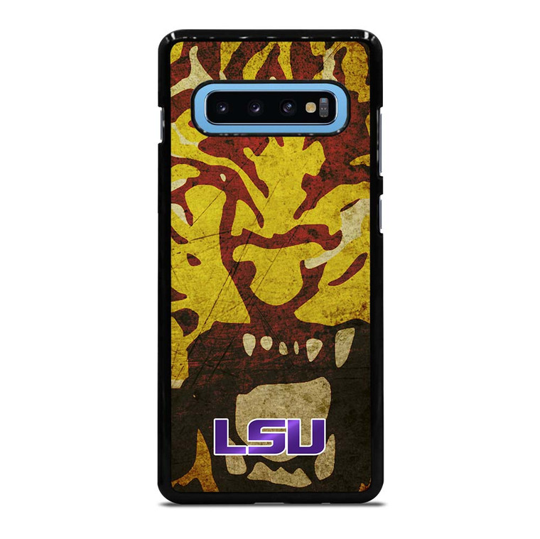 LSU TIGERS FOOTBALL Samsung Galaxy S10 Plus Case Cover