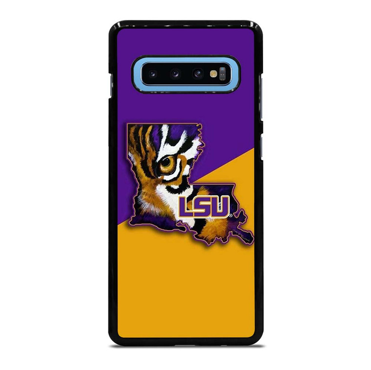 LSU TIGERS LOUISIANA STATE UNIVERSITY FOOTBALL ICON Samsung Galaxy S10 Plus Case Cover
