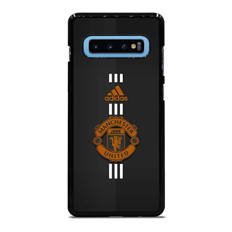 MANCHESTER UNITED FC LOGO FOOTBALL CLUB ADIDAS ICON Samsung Galaxy S10 Plus Case Cover