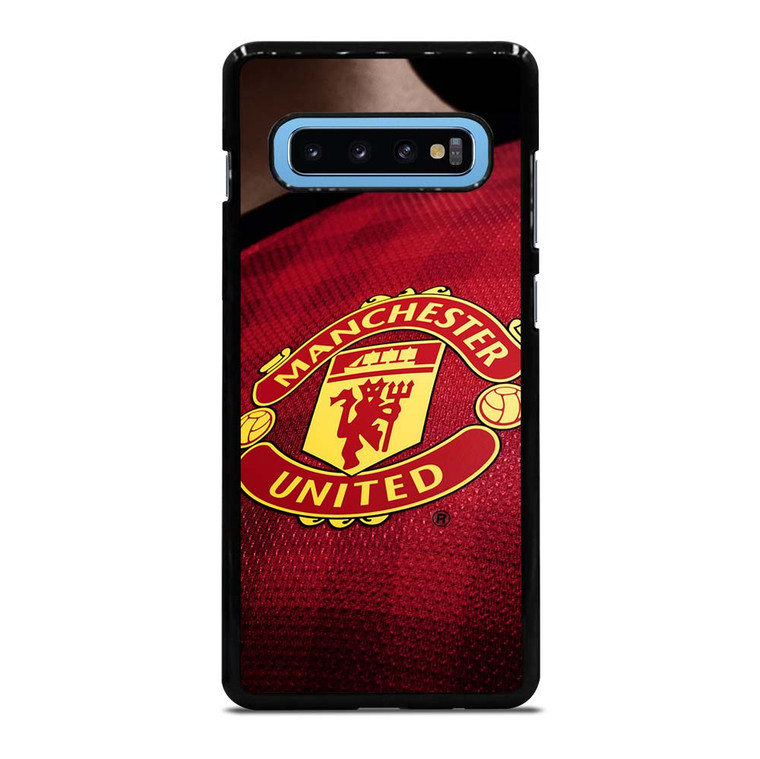 MANCHESTER UNITED LOGO JERSEY Samsung Galaxy S10 Plus Case Cover