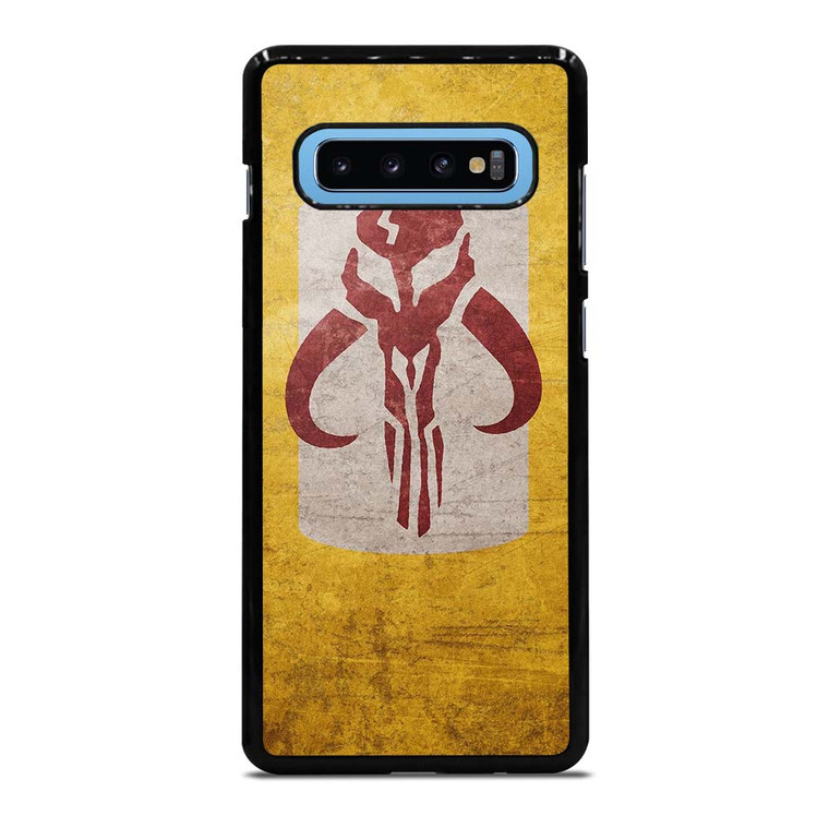 MANDALORIAN YELLOW LOGO Samsung Galaxy S10 Plus Case Cover