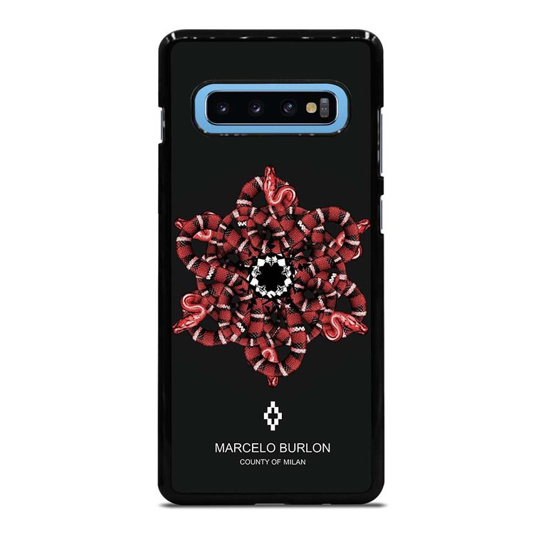 MARCELO BURLON SNAKE Samsung Galaxy S10 Plus Case Cover