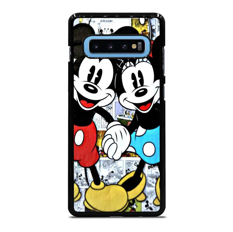 MICKEY AND MINNIE MOUSE DISNEY COMIC Samsung Galaxy S10 Plus Case Cover