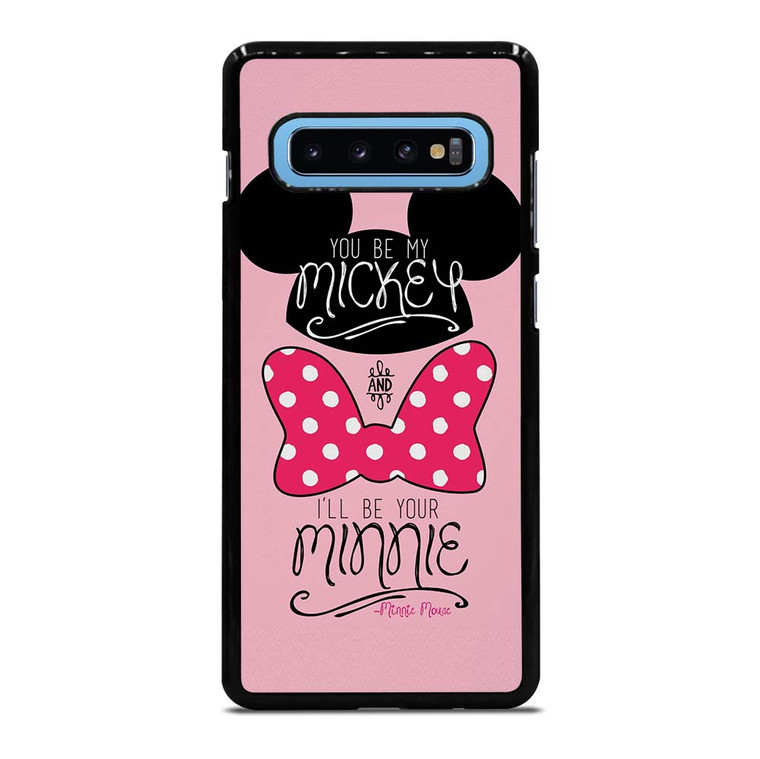 MICKEY MINNIE MOUSE DISNEY QUOTE Samsung Galaxy S10 Plus Case Cover