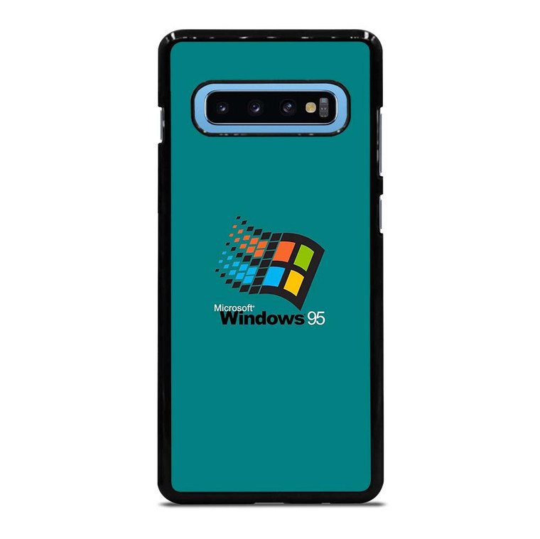 MICROSOFT WINDOWS 95 RETRO LOGO Samsung Galaxy S10 Plus Case Cover