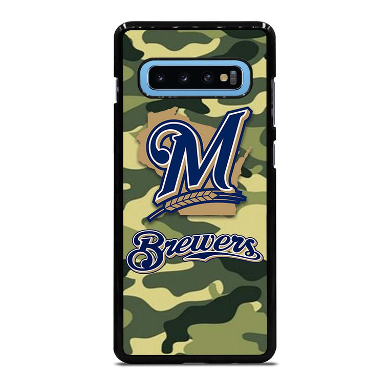 MILWAUKEE BREWERS CAMO LOGO Samsung Galaxy S10 Plus Case Cover