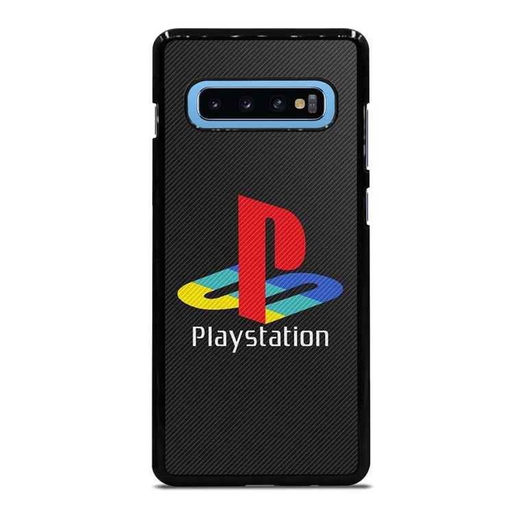 PLAYSTATION PS CARBON Samsung Galaxy S10 Plus Case Cover