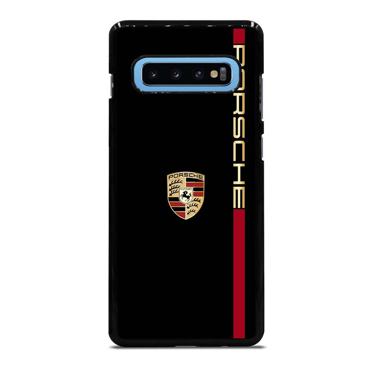 PORSCHE LOGO CAR EMBLEM Samsung Galaxy S10 Plus Case Cover