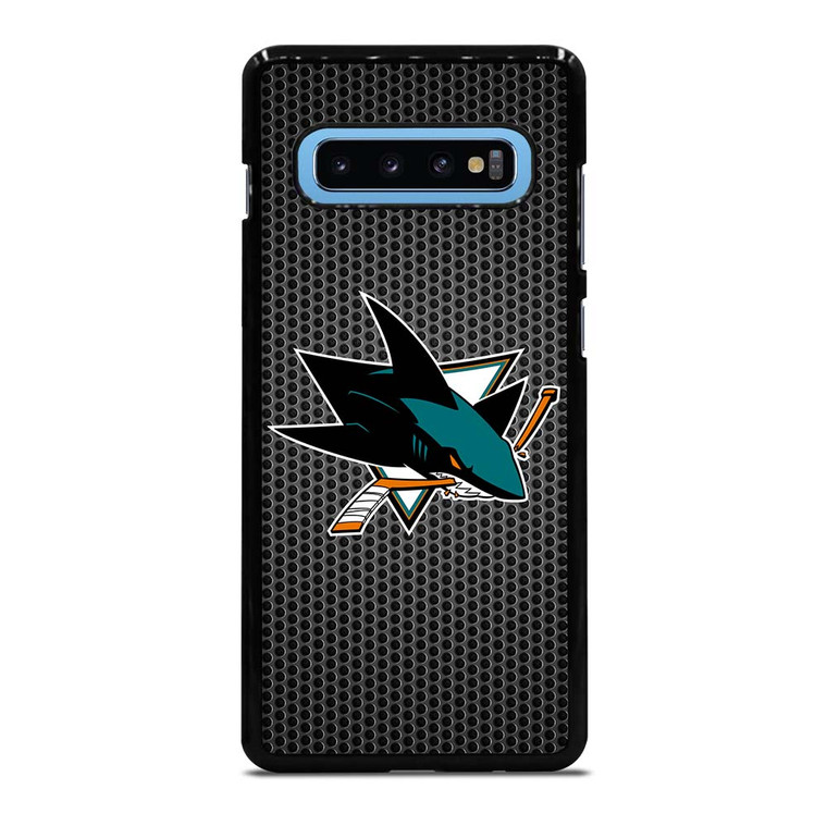 SAN JOSE SHARKS METAL Samsung Galaxy S10 Plus Case Cover