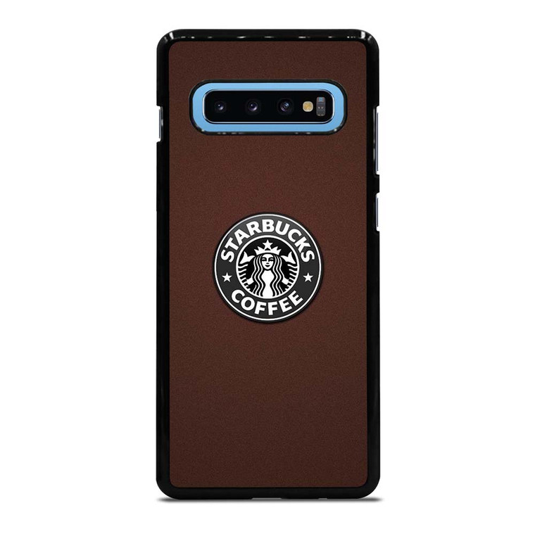 STARBUCKS COFFEE BROWN LOGO Samsung Galaxy S10 Plus Case Cover