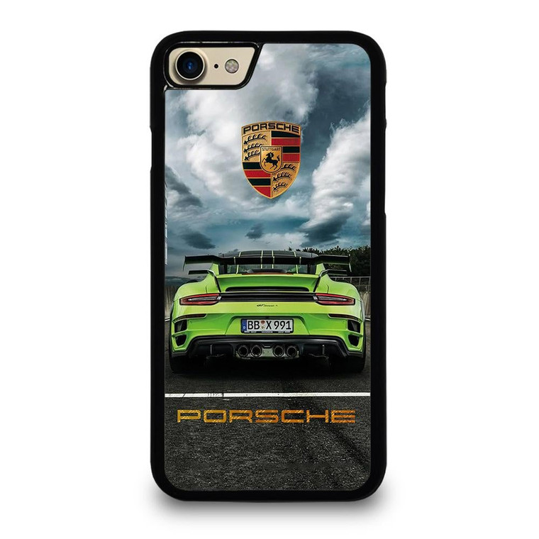 PORSCHE LOGO GREEN CAR iPhone 7 / 8 Case Cover