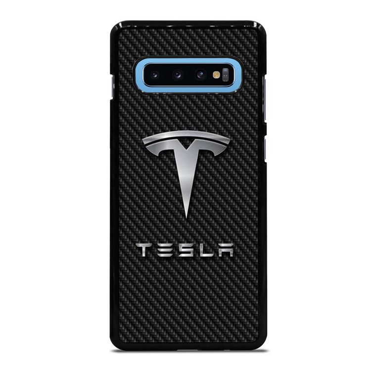 TESLA MOTORS CARBON Samsung Galaxy S10 Plus Case Cover