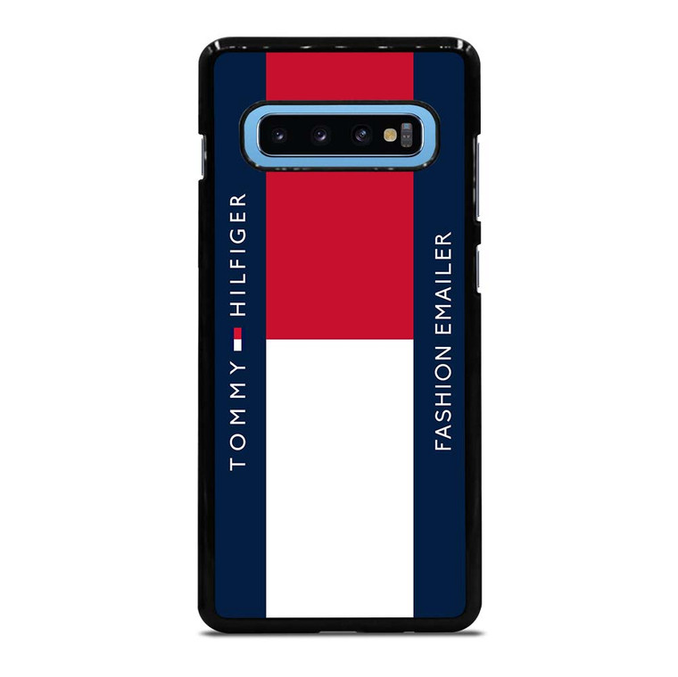 TOMMY HILFIGER TH LOGO FASHION EMAILER Samsung Galaxy S10 Plus Case Cover