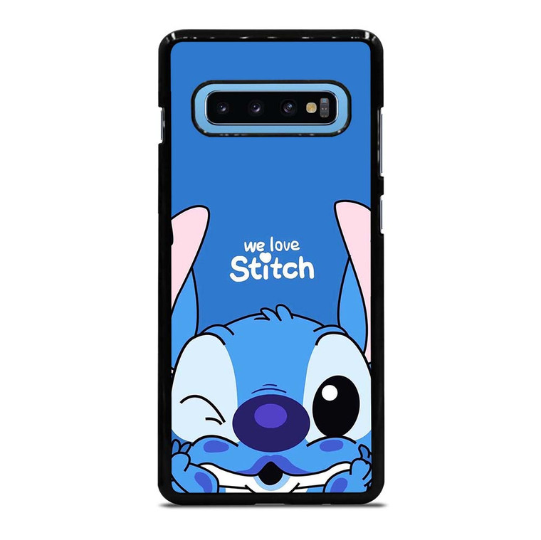 WE LOVE STITCH AND LILO CARTOON Samsung Galaxy S10 Plus Case Cover