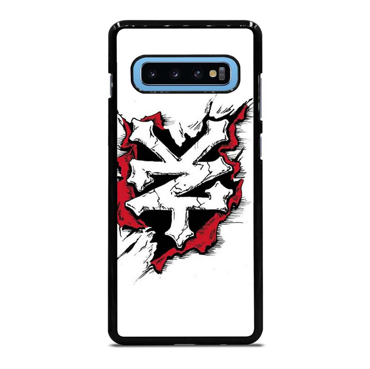 ZOO YORK LOGO WHITE Samsung Galaxy S10 Plus Case Cover