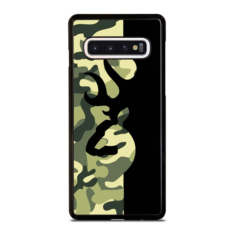 BROWNING LOGO CAMO BLACK Samsung Galaxy S10 Case Cover