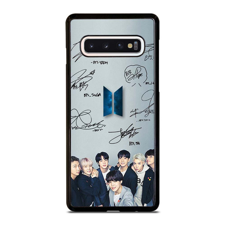 BTS BANGTAN BOYS KPOP KOREA SIGNATURE Samsung Galaxy S10 Case Cover