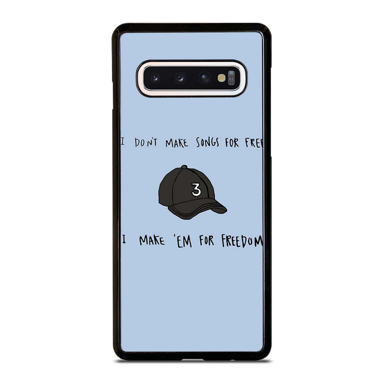 CHANCE 3 ACIDRAP QUOTE Samsung Galaxy S10 Case Cover